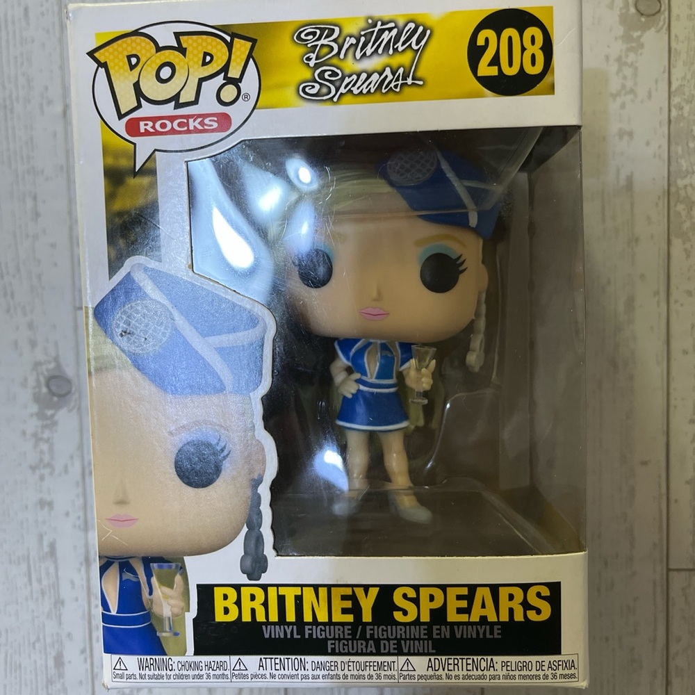 Britney Spears Pop! Rocks Vinyl Figure (Toxic video)